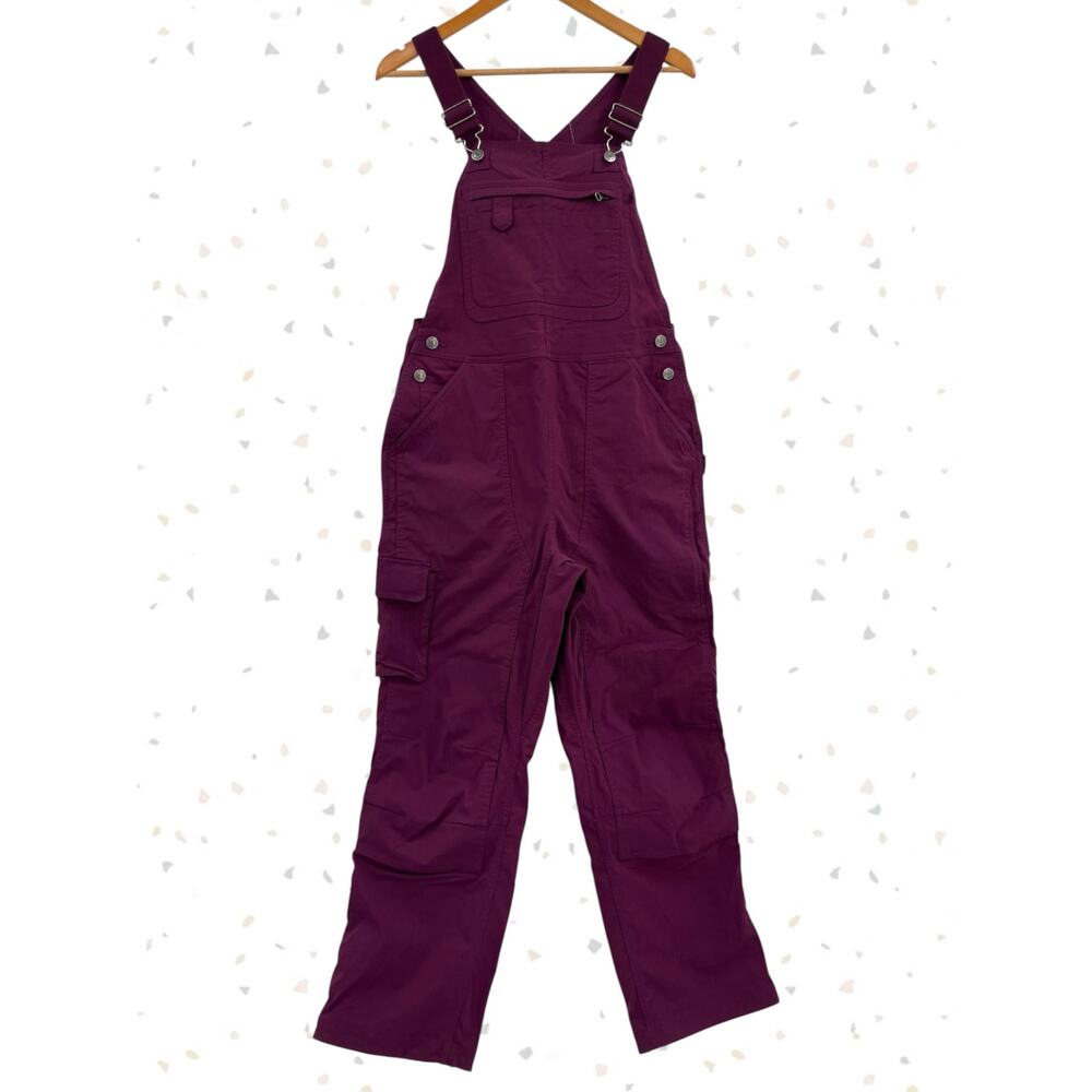 Duluth Trading Berry Purple Heirloom Overalls Garden Utility Homestead S x 29